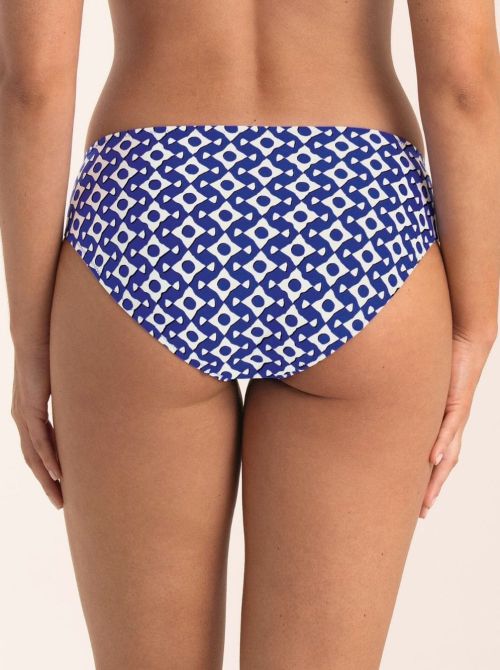 Casual slip per bikini, blu oceano