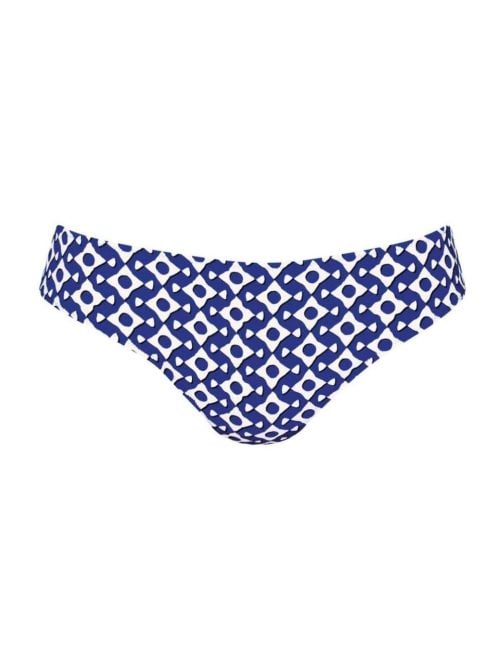 Casual slip per bikini, blu oceano