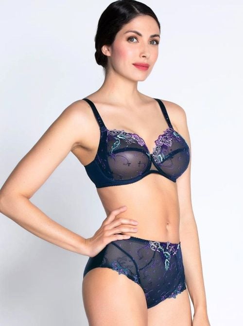 Deesse Desir reggiseno con ferretto, mauve desir