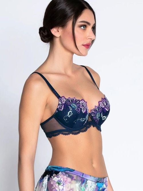 Deesse Desir reggiseno imbottito, mauve desir