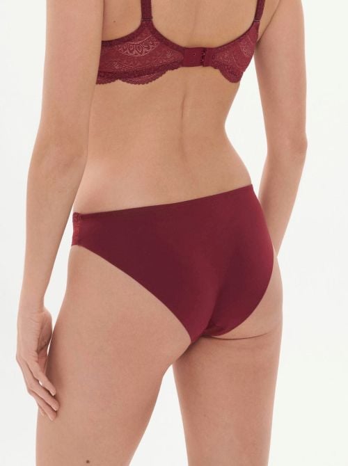 Karma slip, rosso borgogna