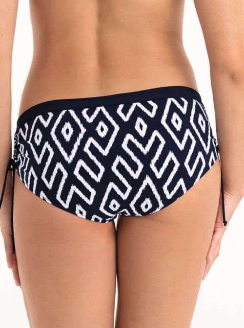 Ebru slip per bikini, blu