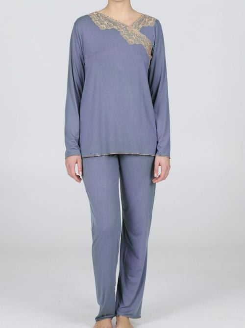 Mina pyjamas, grey