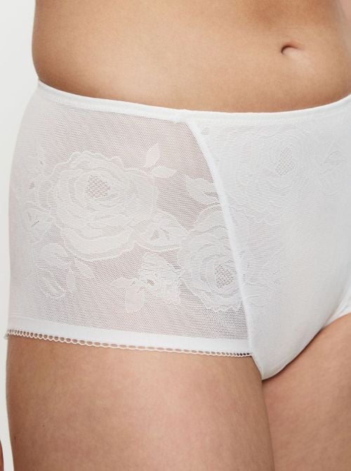 Wild Rose Sensation slip maxi, bianco TRIUMPH