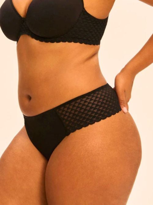 Subtile modeling briefs, black