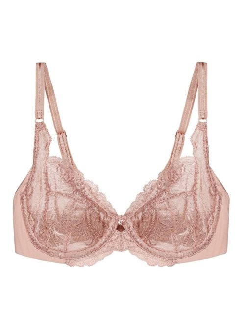 Wild Peony Florale W Reggiseno con ferretto, nudo