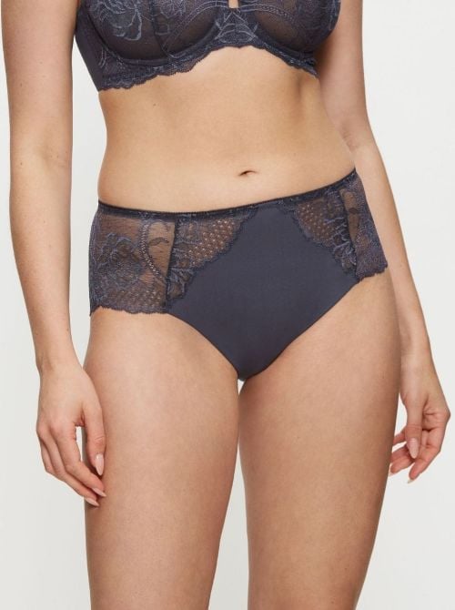 Wild Peony Florale Slip Maxi, grigio FLORALE by TRIUMPH