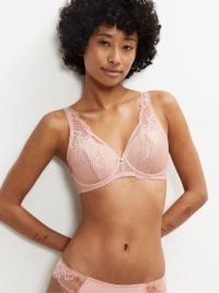 Wild Peony Florale Wp Reggiseno imbottito, nudo