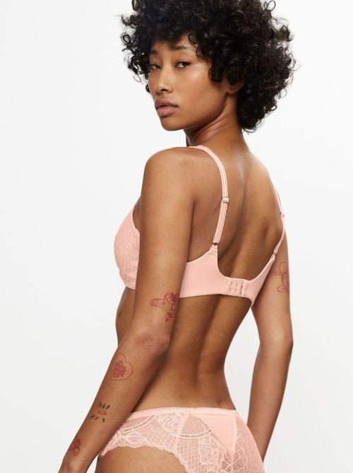 Wild Peony Florale Wp Reggiseno imbottito, nudo