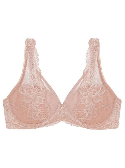Wild Peony Florale Wp Reggiseno imbottito, nudo