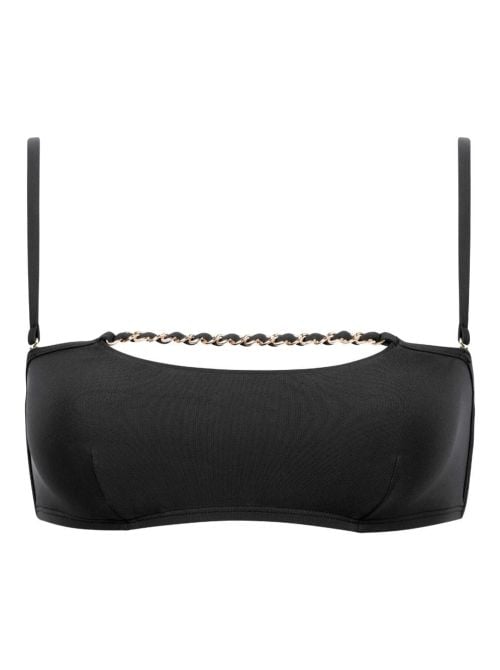 Sparkling Treasure fascia per bikini, nero