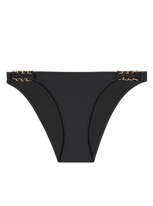 Sparkling Treasure slip per bikini, nero