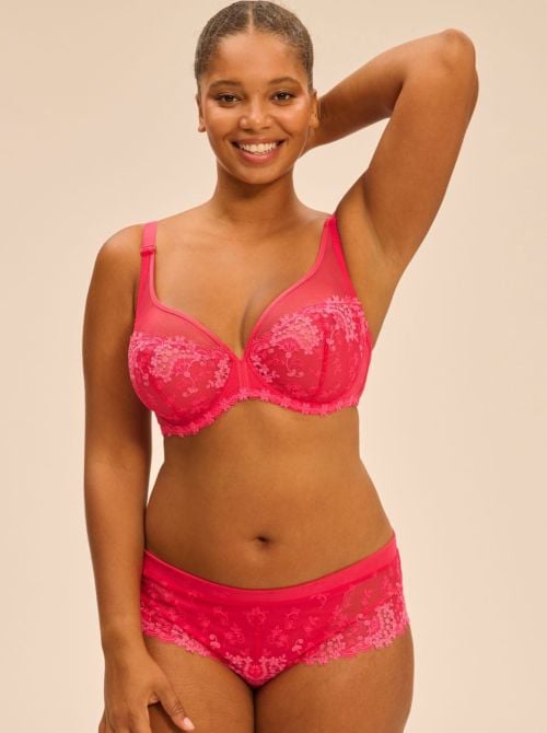 Wish Reggiseno a balconcino con ferretto, uva
