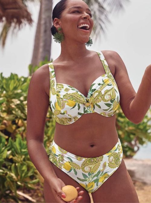 Hermine reggiseno per bikini, limone ROSA FAIA BEACHWEAR