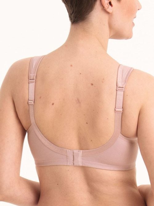 Jana reggiseno in cotone senza ferretto, rosa