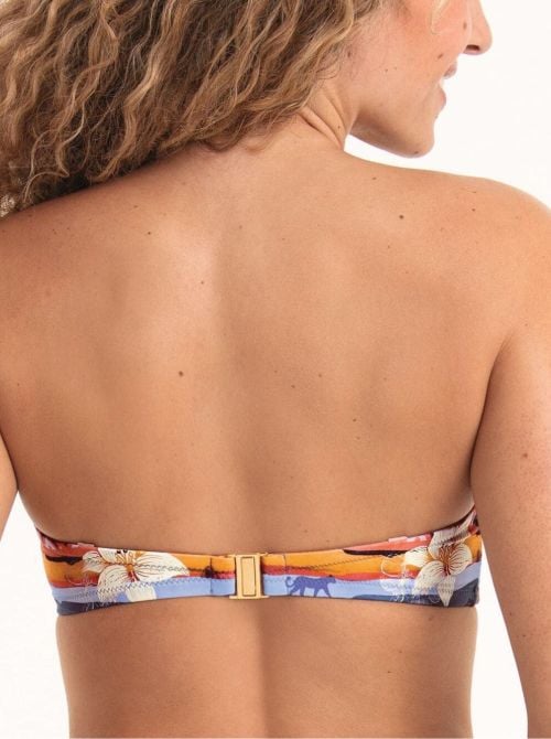 Bella reggiseno a fascia per bikini