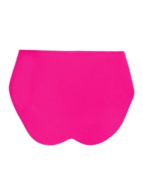 Ajourage Couture slip vita alta, fuxia