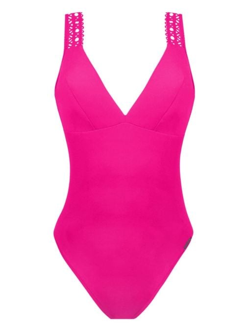 Ajourage Couture costume intero, fuxia