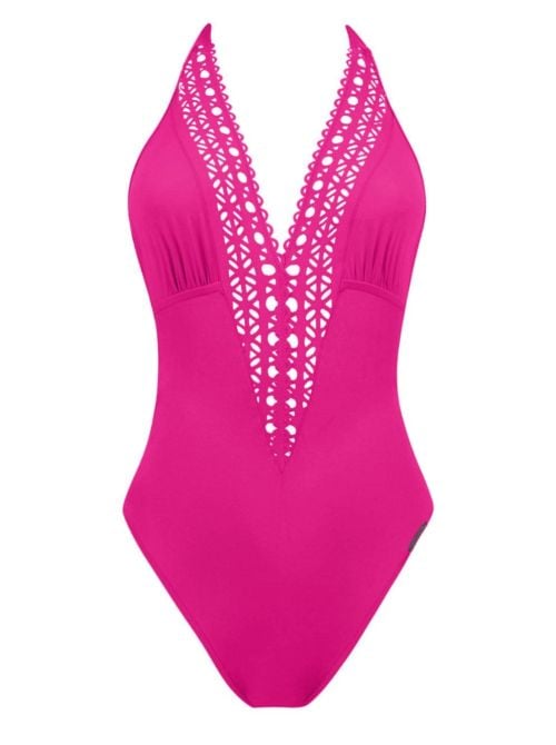 Ajourage Couture costume intero senza ferretto,fuxia