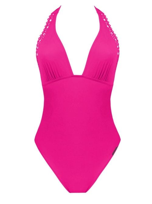 Ajourage Couture costume intero senza ferretto,fuxia