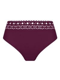 Ajourage Couture slip vita bassa, prugna