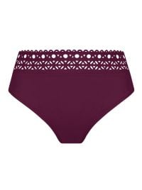 Ajourage Couture slip vita alta, prugna