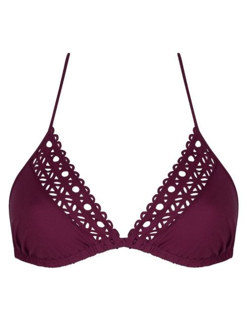 Ajourage Couture triangolo, prugna