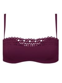 Ajourage Couture fascia imbottita, prugna