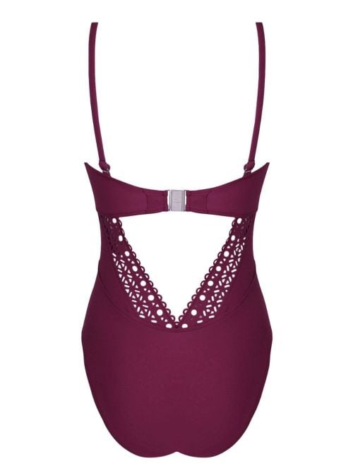 Ajourage Couture costume intero fascia, prugna