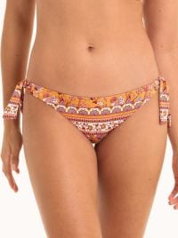 Adella slip per bikini, spicy orange