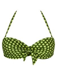 La Petillant fascia per bikini, bolle verdi