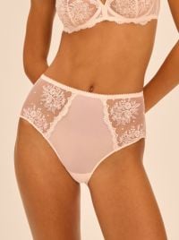 Intrigue slip alto , rosa