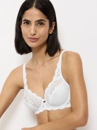 Amourette W Reggiseno in Pizzo con Ferretto, bianco