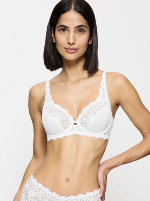 Amourette W con ferretto, bianco TRIUMPH