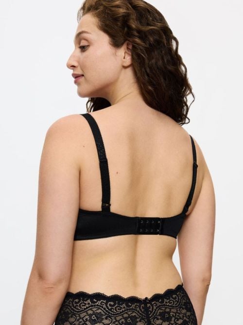 Amourette W Reggiseno in Pizzo con Ferretto, nero