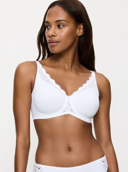 Amourette W01 Reggiseno minimizer, bianco TRIUMPH