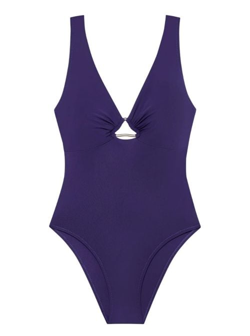 Delle costume intero, viola