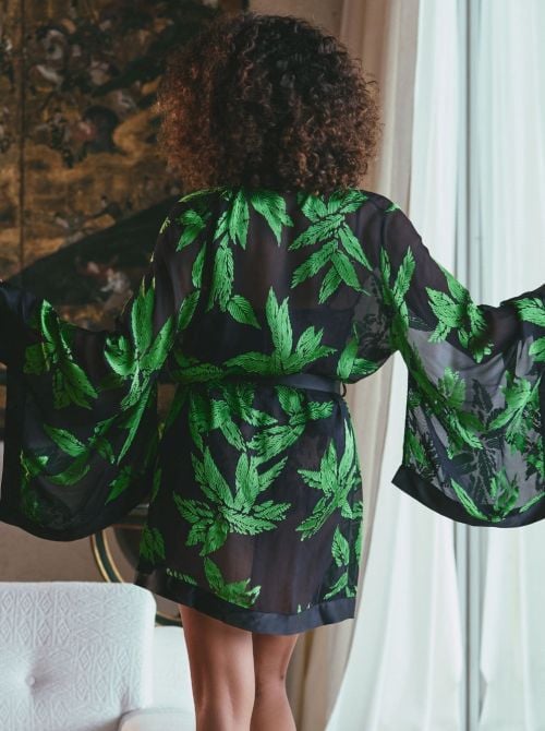 Ambre kimono in seta