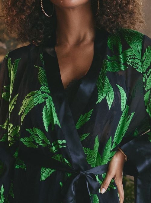 Ambre kimono in seta