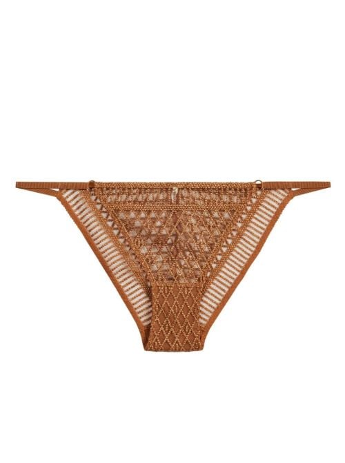 Stardust dream  mini slip, amber gold