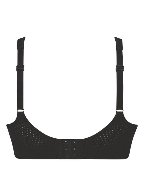 5544 Air Control reggiseno sportivo con imbottitura, nero