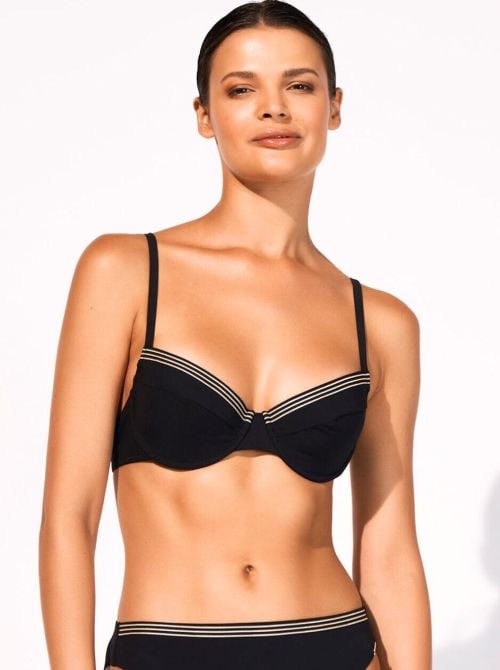 Stratum reggiseno mare  con ferretto, nero MARYAN MEHLHORN