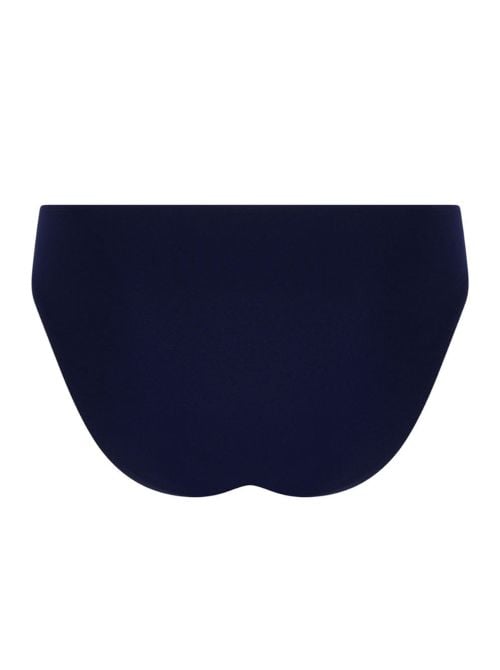 Rayure en Ligne slip charme per bikini, blu