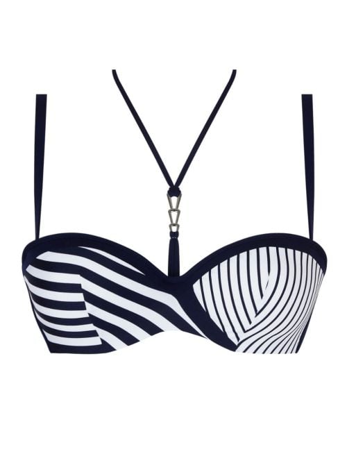 Rayure en Ligne fascia con ferretto,  blu LISE CHARMEL