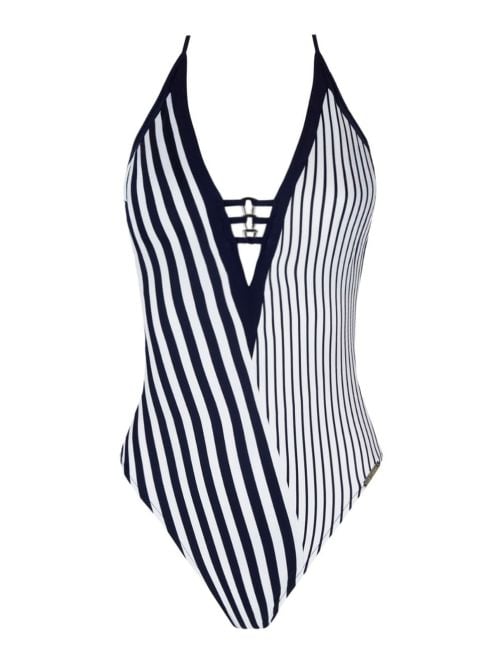 Rayure en Ligne intero seduction,  blu