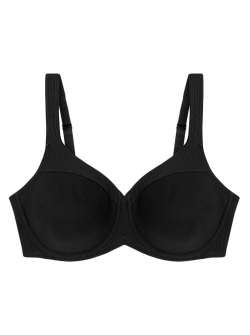 Modern Soft+Cotton W01 Reggiseno minimizer, nero