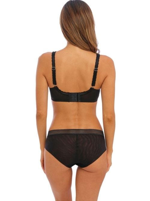Raffine slip, nero