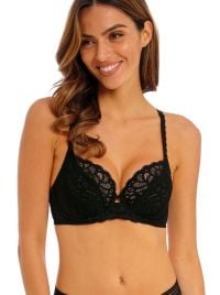 Raffine reggiseno con ferretto, nero
