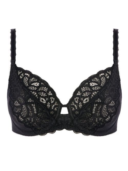 Raffine reggiseno con ferretto, nero