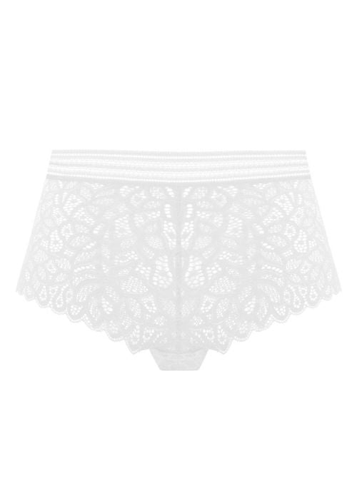 Raffine short, bianco